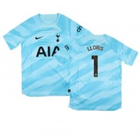 Koszulka piłkarska Tottenham Hotspur Hugo Lloris #1 Bramkarska Strój Domowy dla dzieci 2023-24 tanio Krótki Rękaw (+ Krótkie spodenki)